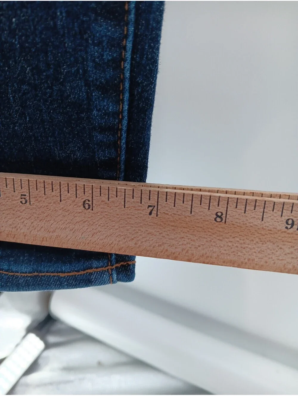 J.Crew Jeans Women's 31 Blue Denim Stretch Mid Rise Dark Wash Casual Preppy